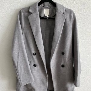 H&M Gray Peacoat